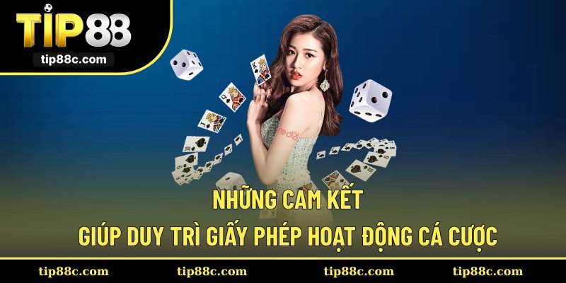 Những cam kết giúp duy trì giấy phép hoạt động cá cược