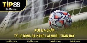Kèo 1/4 Chấp - Tỷ Lệ Bóng Đá Mang Lại Nhiều Trận Hay