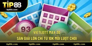 Vietlott Max 3D - Săn Giải Lớn Chỉ Từ 10k Mỗi Lượt Chơi